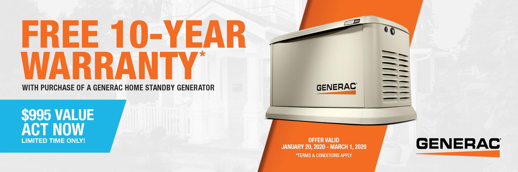 Homestandby Generator Deal | Warranty Offer | Generac Dealer | Elmhurst, IL
